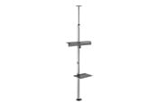 Vægbeslag, AV-Beslag & AV-Møbler - Deltaco Floor-to-ceiling mount for most 37” to 70” TVs and screens - Max 30 kg - recommended for 70" - ARM-0455
