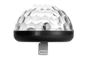 Mobil - Andet Tilbehør - Kikkerland Black Phone Disco Light - US173-BK-EU
