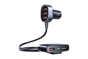 Mobil - Adaptere & Opladere - Joyroom Car charger JR-CL03 5-Port USB (black) - JR-CL03