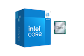 CPU - Intel Core i5-14500 Raptor Lake-S CPU - 14 kerner - 2.6 GHz - Intel LGA1700 - Intel Boxed (med køler) - BX8071514500