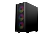 Kabinet - Gembird Fornax 4000 - mid tower - ATX - Kabinet - Tower - Sort - CCC-FC-4000