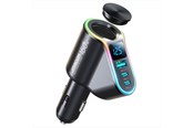Mobil - Adaptere & Opladere - Joyroom fast car charger 4in1 USB-A QC3.0 / 2xUSB-C PD 150W black (JR-CL21) - JR-CL21