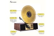Pladespiller - Fuse Audio REC - Audio Technica pick-up - Pladespiller Brun - Rad-Rec-2