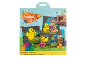Kreativt Legetøj - Grafix Scratch art Easter 4pcs. - 810038
