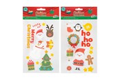 Børneværelse - Creative Craft Group Christmas Window Stickers (Assorted) - 800037