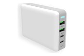 Mobil - Adaptere & Opladere - Insmat power adapter - GaN - 2 x USB-C 2 x 9 pin USB Type A - 100 Watt - 530-1100
