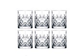 Borddækning - Lyngby Glas Krystal Melodia Whisky Glass 31 cl - Set of 6 - 916107