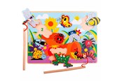 Babylegetøj - Bigjigs Magnetic Fishing Game Insects - BJ919