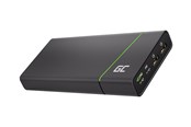 Powerbank - Green Cell PowerPlay 10S Powerbank - Sort - 10000 mAh - PBGC02S