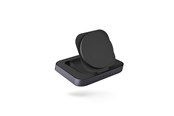 Mobil - Adaptere & Opladere - ZENS Magnetic Nightstand Charger Black - ZESC16B/00
