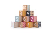 Babylegetøj - Bigjigs Bigjjigs Wooden Blocks with Numbers - 32004