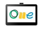 Tegneplade / Digitizer - Wacom One 13 touch graphic tablet - DTH134W0B