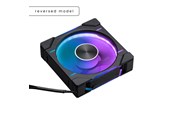 Kabinet Køler - Phanteks PH-F120D30 - 3-pack - reverse - Kabinet køler - 120mm - Sort med RGB LED lys - PH-F120D30R_DRGBPWMBK013P