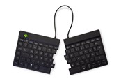 Tastatur - R-Go Tools R-Go Split Break - keyboard - with integrated break indicator - QWERTZ - German - black - Tastatur - Tysk - Sort - RGOSBDEWLBL