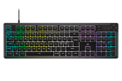 Tastatur - Corsair K55 CORE RGB - Gaming Tastatur - Nordisk - Sort - CH-9226C65-ND