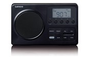 DAB, netværks- og clockradio - Lenco MPR-035BK - Compact portable FM radio with LCD display - Black - FM - Mono - MPR-035BK