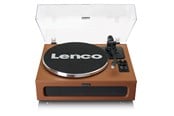 Pladespiller - Lenco LS-430BK - Record Player with 4 built-in speakers - Brown - Pladespiller Brun - LS430BN