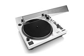 Pladespiller - Lenco L-3810WH - Direct-drive Record Player with USB/PC encoding - White - Pladespiller Hvid - L-3810WH