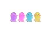 Små gaver til børn - Johntoy Transparent Stress Squid (Assorted) - 24482