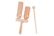 Trælegetøj - Classic World Guiro Double with Stick - 40506