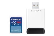 Hukommelseskort - Samsung PRO Plus SD + USB Card Reader - 180MB/s - 128GB - MB-SD128SB/WW