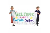 Legetøj - Colorations - Decorate your own Nylon Banner Large White Set of 2 - CHBIGBAN