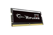 RAM - G.Skill Ripjaws SODIMM DDR5-5600 - 16GB - CL40 - Single Channel (1 pcs) - Intel XMP - Sort - F5-5600S4040A16GX1-RS