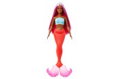 Dukker & Tilbehør - Barbie A Touch of Magic Mermaid - Red - HRR04