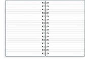 Blokke, Formularer & Notesbøger - Burde Notebook A5 blue - 92758800