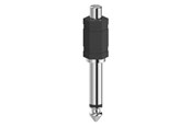 Kabler - diverse - Hama RCA to 6.3 mm Jack cable gender changer - 00205188