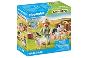 Figur - Playmobil Ung hyrde med fåreflok - 71444