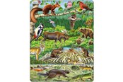 Puslespil - Larsen Puzzles Nordic Forest (45 pcs) - LA-FH15