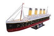 Puslespil - Revell 3D Puzzle Building Kit - RMS Titanic LED Edition 3D Puslespil - 00154
