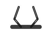 Vægbeslag, AV-Beslag & AV-Møbler - Sanus SANUS Soundbar Mount for Sonos Ray Black - Max - recommended for - WSSAMF1-B2