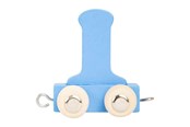 Trælegetøj - Small Foot - Wooden Letter Train Color - I - 10359