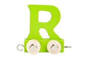 Trælegetøj - Small Foot - Wooden Letter Train Color - R - 10368