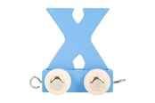Trælegetøj - Small Foot - Wooden Letter Train Color - X - 10374