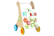Babylegetøj - Small Foot - Wooden Baby Walker Walker Colorful - 10745