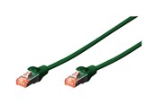 Netværkskabel - DIGITUS Professional patch cable - 3 m - green - Grøn - 3m - DK-1644-030-G-10