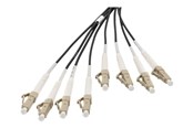 Netværkskabel - DIGITUS breakout cable - 100 m - black - Sort - 100m - DK-24338U100BK-BBB