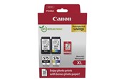 Papir, Fotopapir og Etiketter - Canon PG-575XL/CL-576XL / 5437C006 High Value Pack - 5437C006