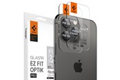 Mobil - Andet Tilbehør - Spigen Glass tR EZ Fit Optik Pro 2 Pack - black - iPhone 17/16/15/14 Pro / 17/16/15/14 Pro Max - AGL05205