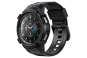 Smartwatch - Tilbehør - Spigen Rugged Armor Pro - black - Samsung Galaxy Watch 4 Classic (46mm) - ACS03832