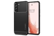Mobil - Covers & Cases - Spigen Rugged Armor - matte black - Samsung Galaxy S22 - ACS03986