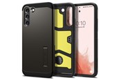 Mobil - Covers & Cases - Spigen Tough Armor - gunmetal - Samsung Galaxy S22 - ACS03992