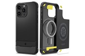 Mobil - Covers & Cases - Spigen Rugged Armor MagSafe - matte black - iPhone 15 Pro Max - ACS06561