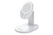 Mobil - Adaptere & Opladere - OtterBox Magnetic Wireless Charging Stand - white_v2 - 78-81168