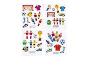 Kreativt Legetøj - LG-Imports Stickers Football Glittering (Assorted) - 9744