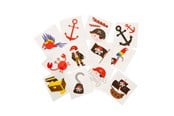 Små gaver til børn - LG-Imports Tattoos Pirate 12pcs. - 8487