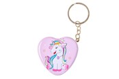 Små gaver til børn - LG-Imports Keychain Heart Unicorn - 9797